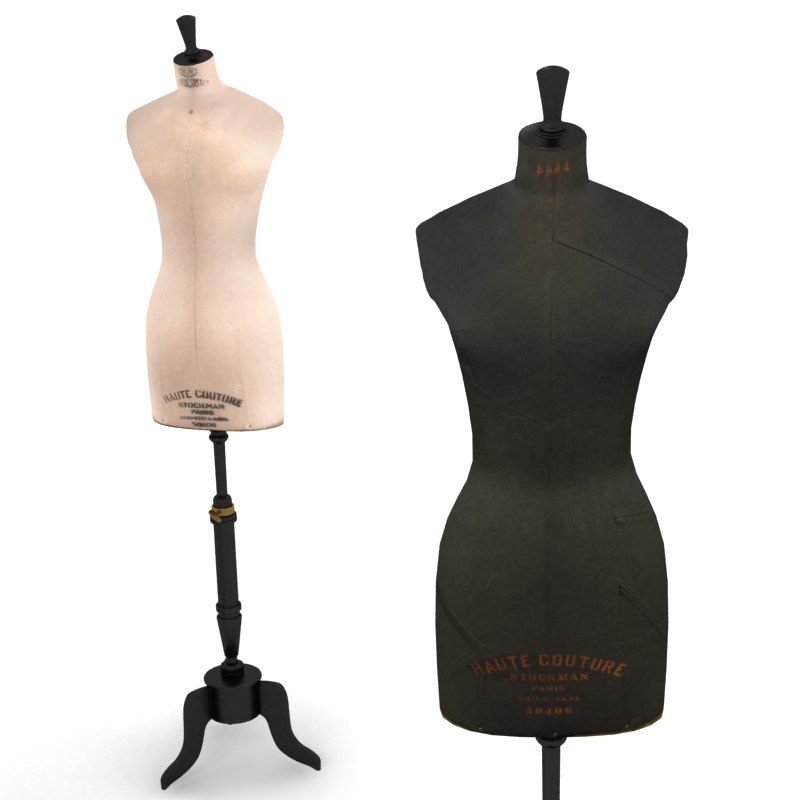 stockman mannequin display 3d model